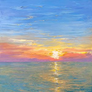 Sunset Over Sea_nguyen Thanh Vu